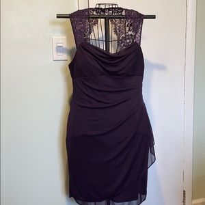 Formal purple dress